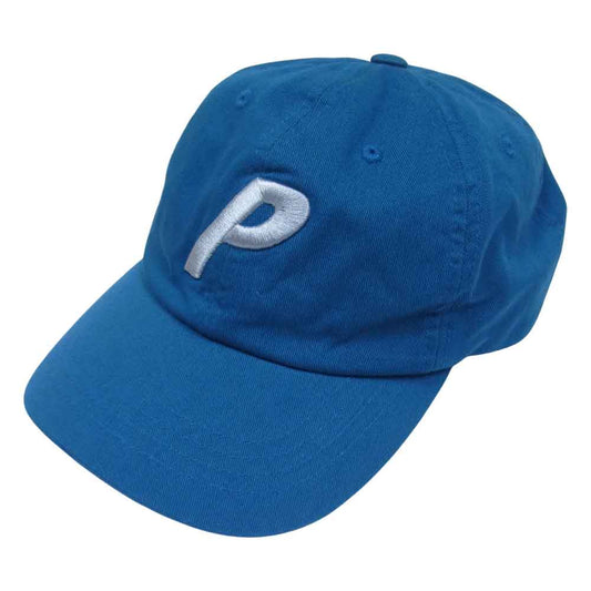 パレス 3D P 6-PANEL ６パネル キャップ ダルグリーニッシュブルー系【中古】