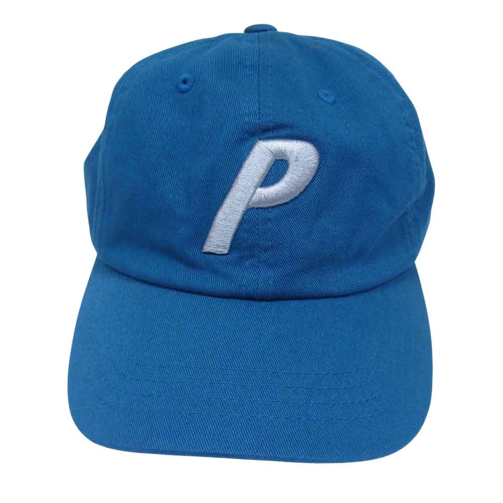パレス 3D P 6-PANEL ６パネル キャップ ダルグリーニッシュブルー系【中古】
