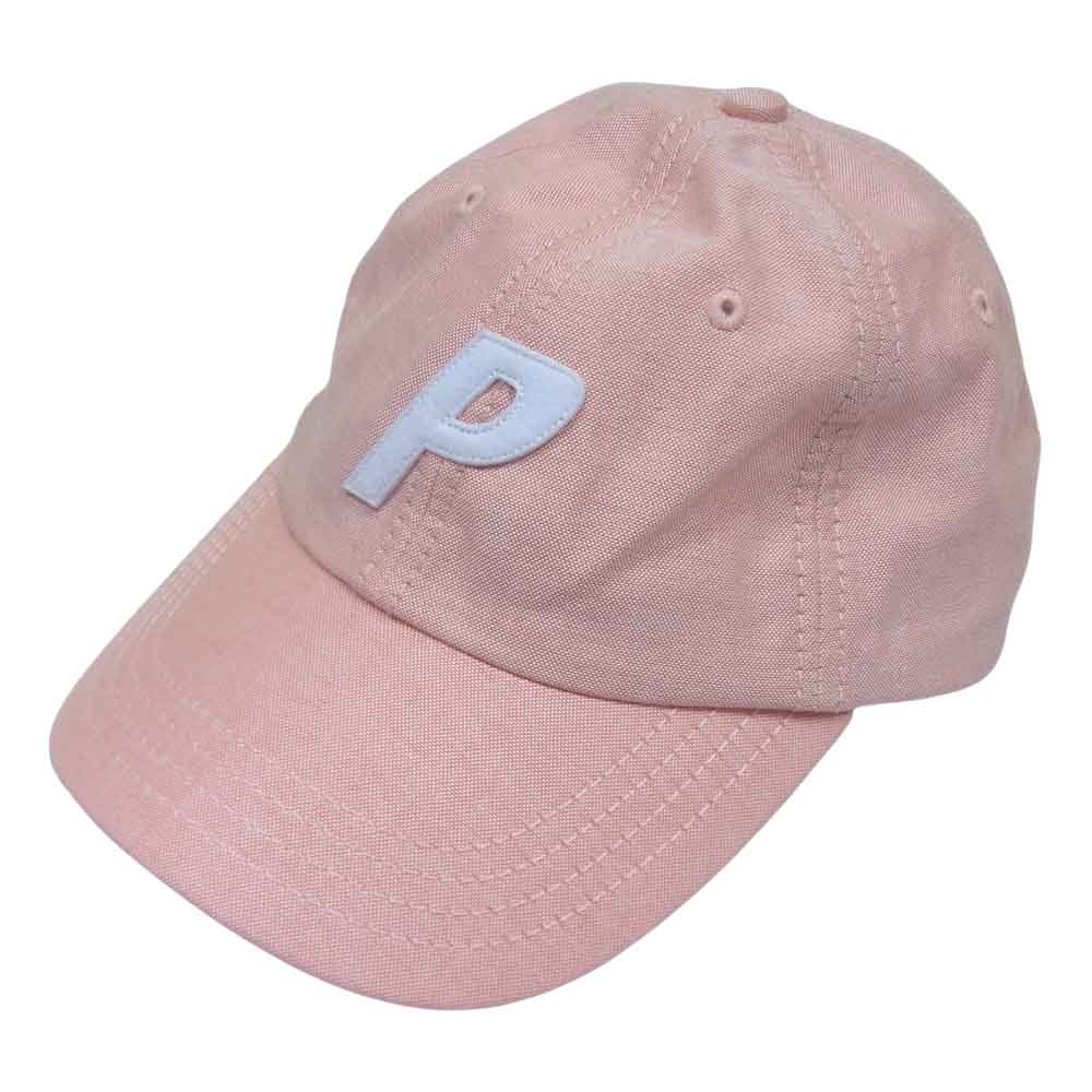 パレス P 6-PANEL 6パネル キャップ ピンク イエローイッシュピンク系【中古】