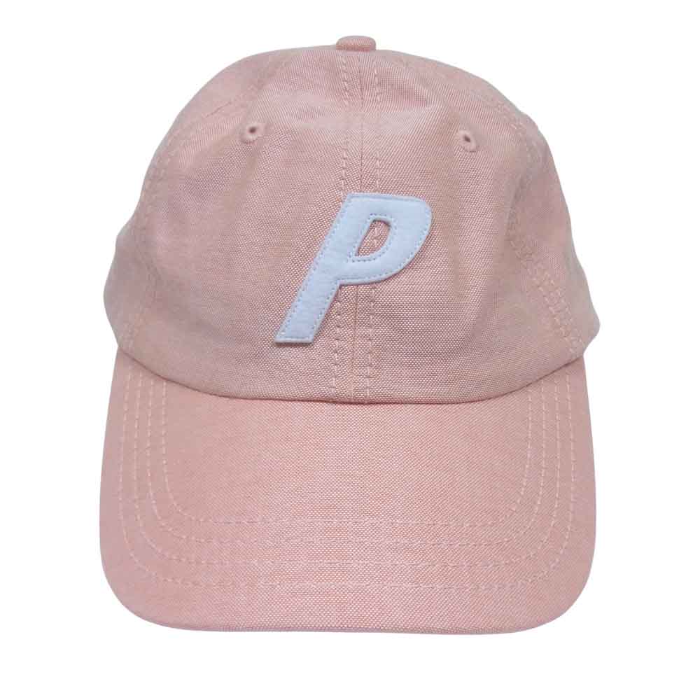 パレス P 6-PANEL 6パネル キャップ ピンク イエローイッシュピンク系【中古】