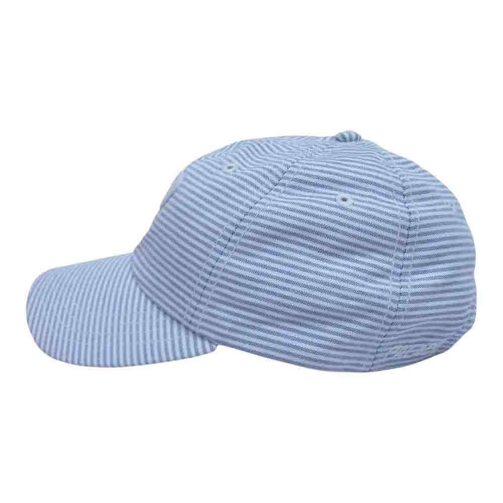 パレス P 6-PANEL 6パネル キャップ ストライプ ホワイト系【中古】