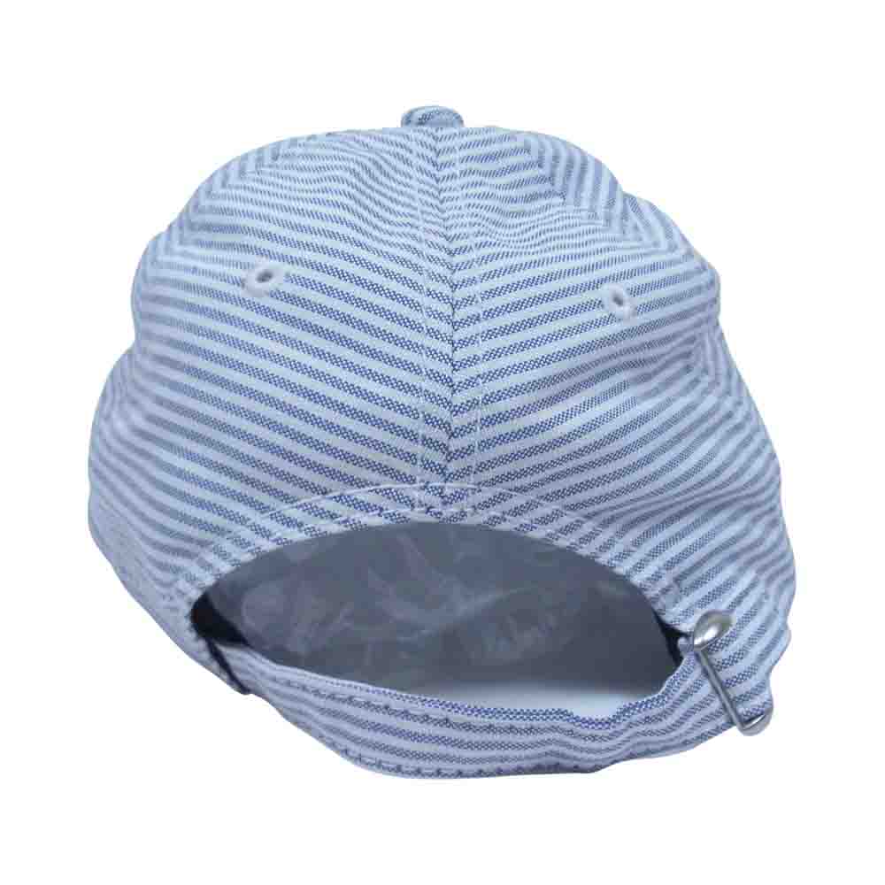 パレス P 6-PANEL 6パネル キャップ ストライプ ホワイト系【中古】