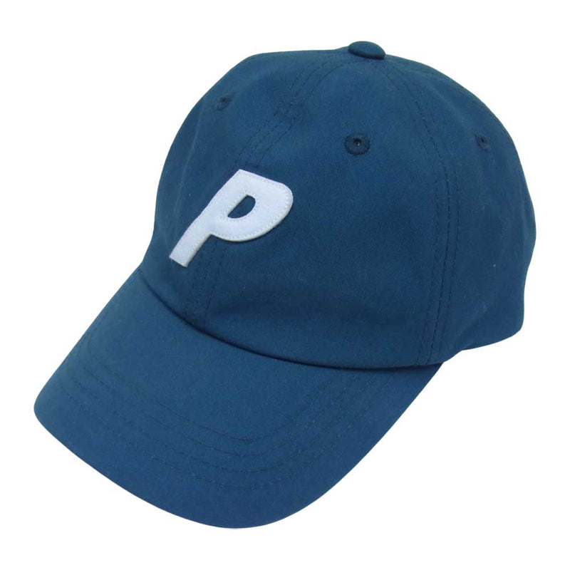 パレス P 6-PANEL 6パネル キャップ 緑 ダル―グリーニッシュブルー系【中古】
