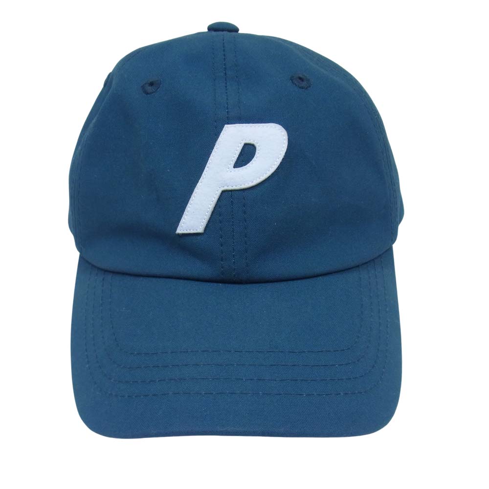 パレス P 6-PANEL 6パネル キャップ 緑 ダル―グリーニッシュブルー系【中古】