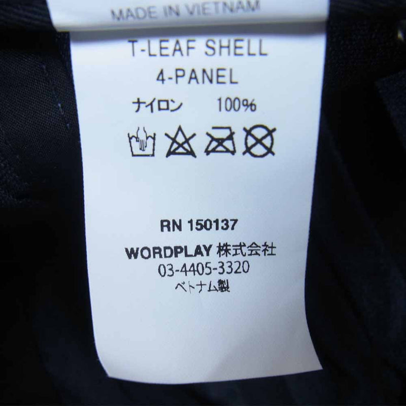 パレス T-LEAF SHELL 4PANEL CAP 4パネル キャップ グレー系【中古】