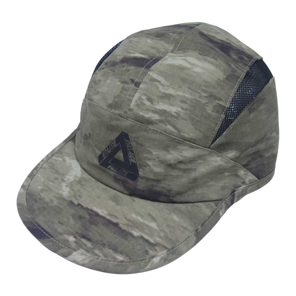 パレス TRI-COOL RUNNER CAP キャップ カーキ系【中古】