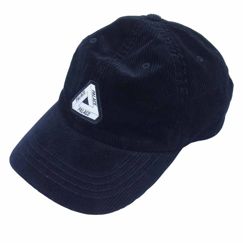 PALECE TRI-FERG PATCH CORD 6-PANEL コーデュロイ キャップ ブラック系【中古】