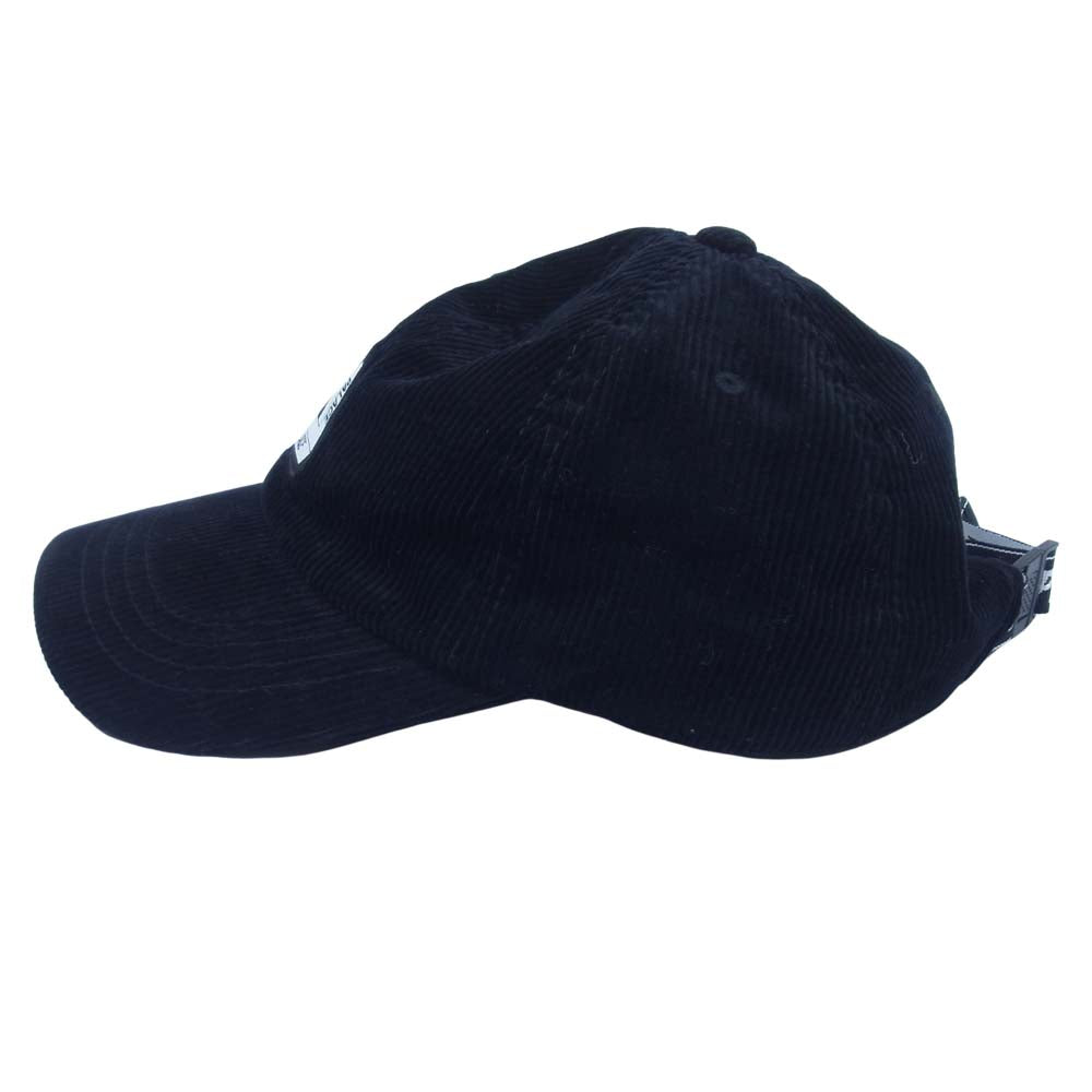 PALECE TRI-FERG PATCH CORD 6-PANEL コーデュロイ キャップ ブラック系【中古】
