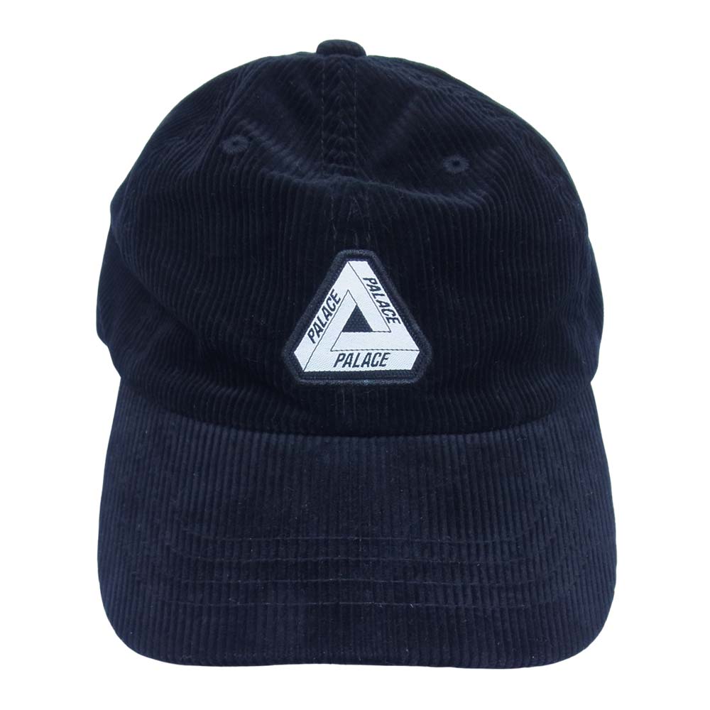 PALECE TRI-FERG PATCH CORD 6-PANEL コーデュロイ キャップ ブラック系【中古】