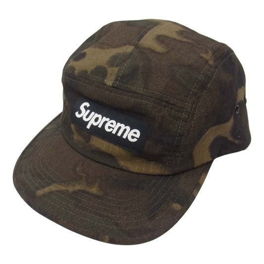 Supreme シュプリーム Camo Ripstop Camp Cap カモ リップストップ キャンプ キャップ カモ柄【中古】