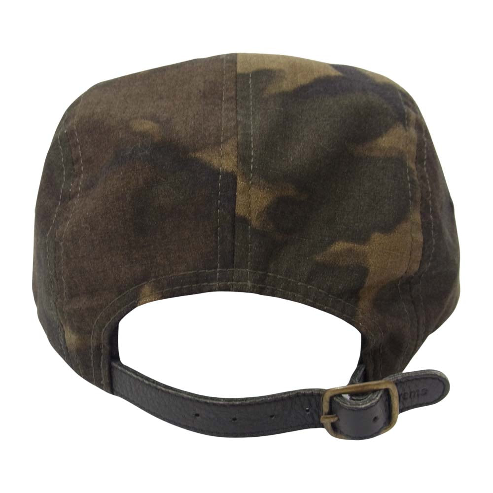 Supreme シュプリーム Camo Ripstop Camp Cap カモ リップストップ キャンプ キャップ カモ柄【中古】