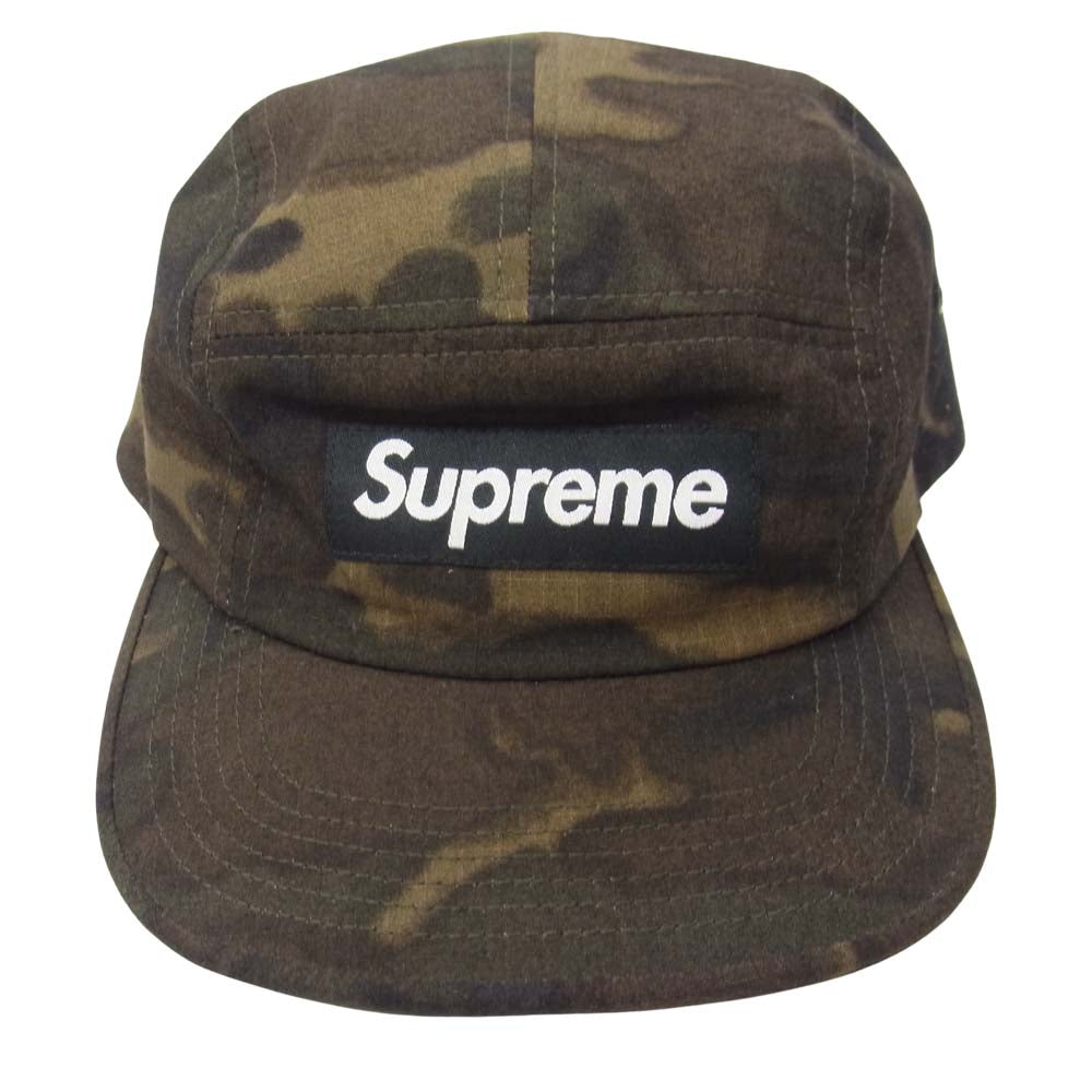 Supreme シュプリーム Camo Ripstop Camp Cap カモ リップストップ キャンプ キャップ カモ柄【中古】