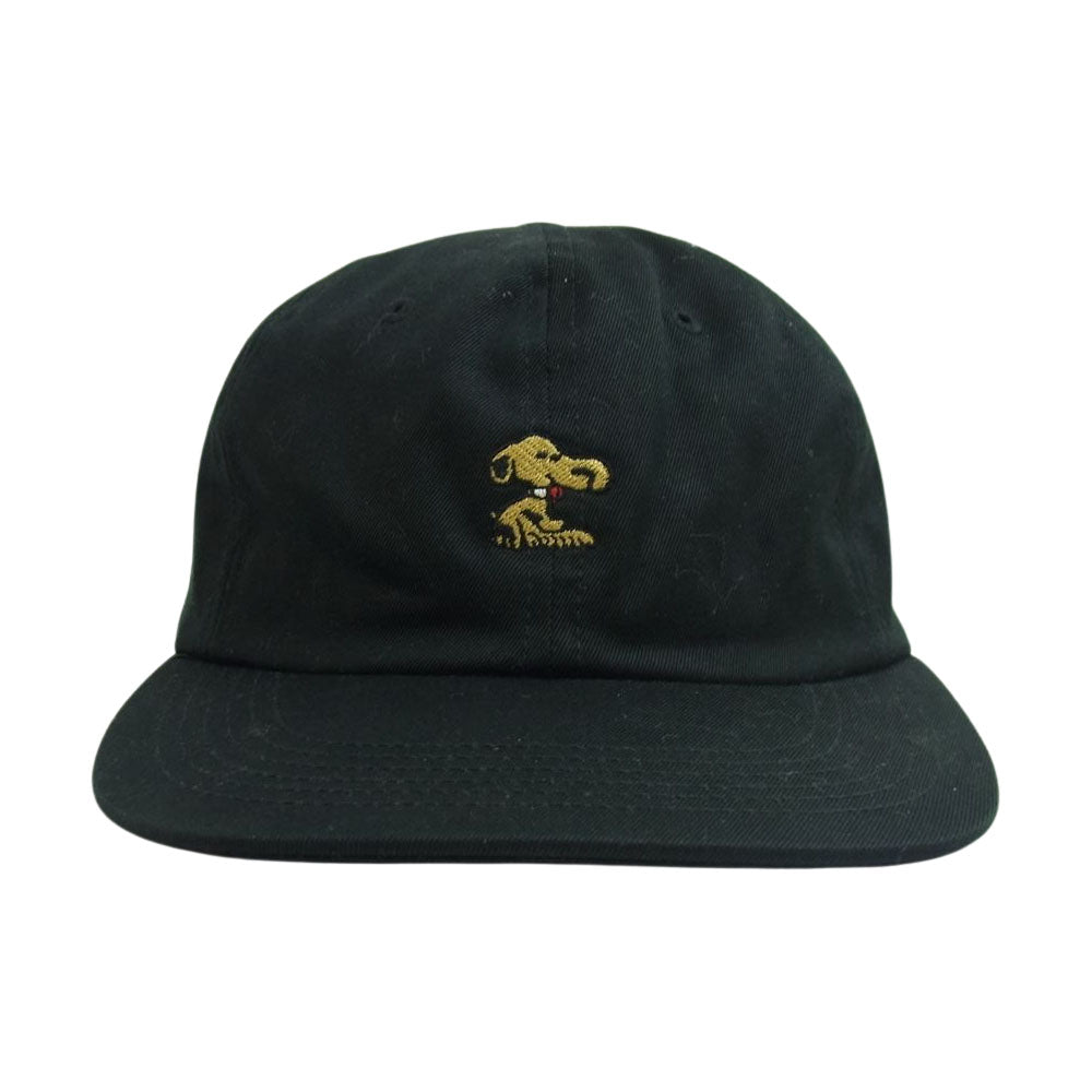 Supreme シュプリーム 15SS Vietnam Snoopy 6 Panel Cap ベトナム スヌーピー 6パネル キャップ ブラック系【中古】