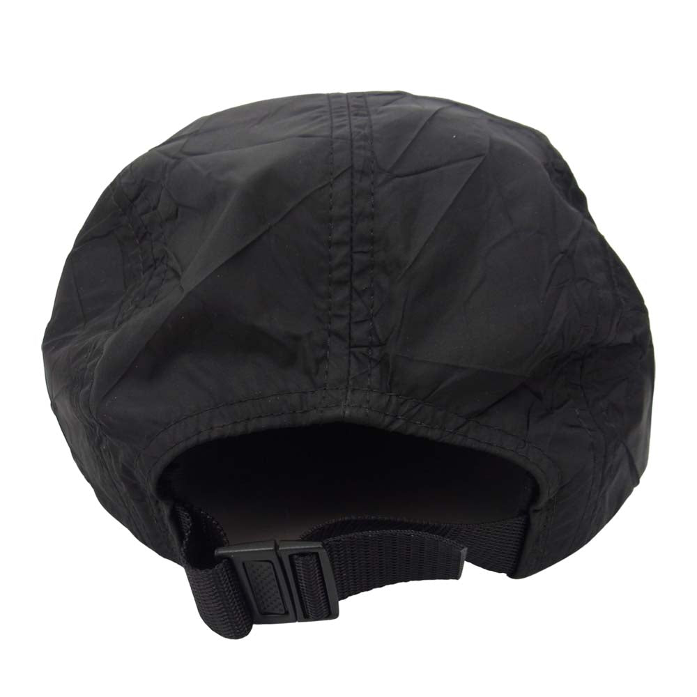 Supreme シュプリーム Wrinkled Nylon Softbill Camp Cap リンクル ナイロン ソフトビル キャンプ キャップ  ブラック系【中古】