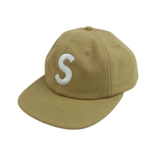 Supreme シュプリーム 15AW S Logo 6 Panel Cap 6 パネル キャップ ベージュ系【中古】