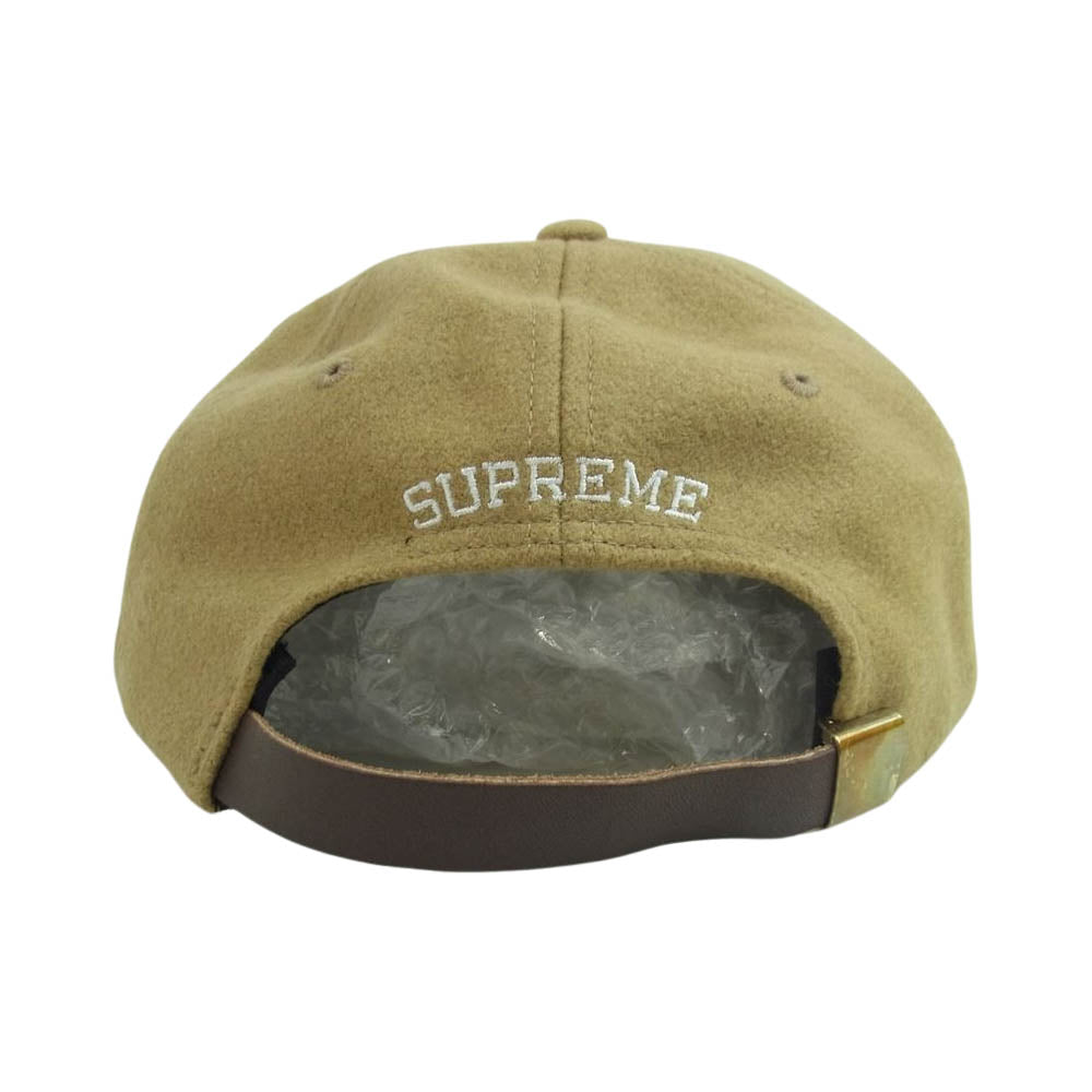 Supreme シュプリーム 15AW S Logo 6 Panel Cap 6 パネル キャップ ベージュ系【中古】