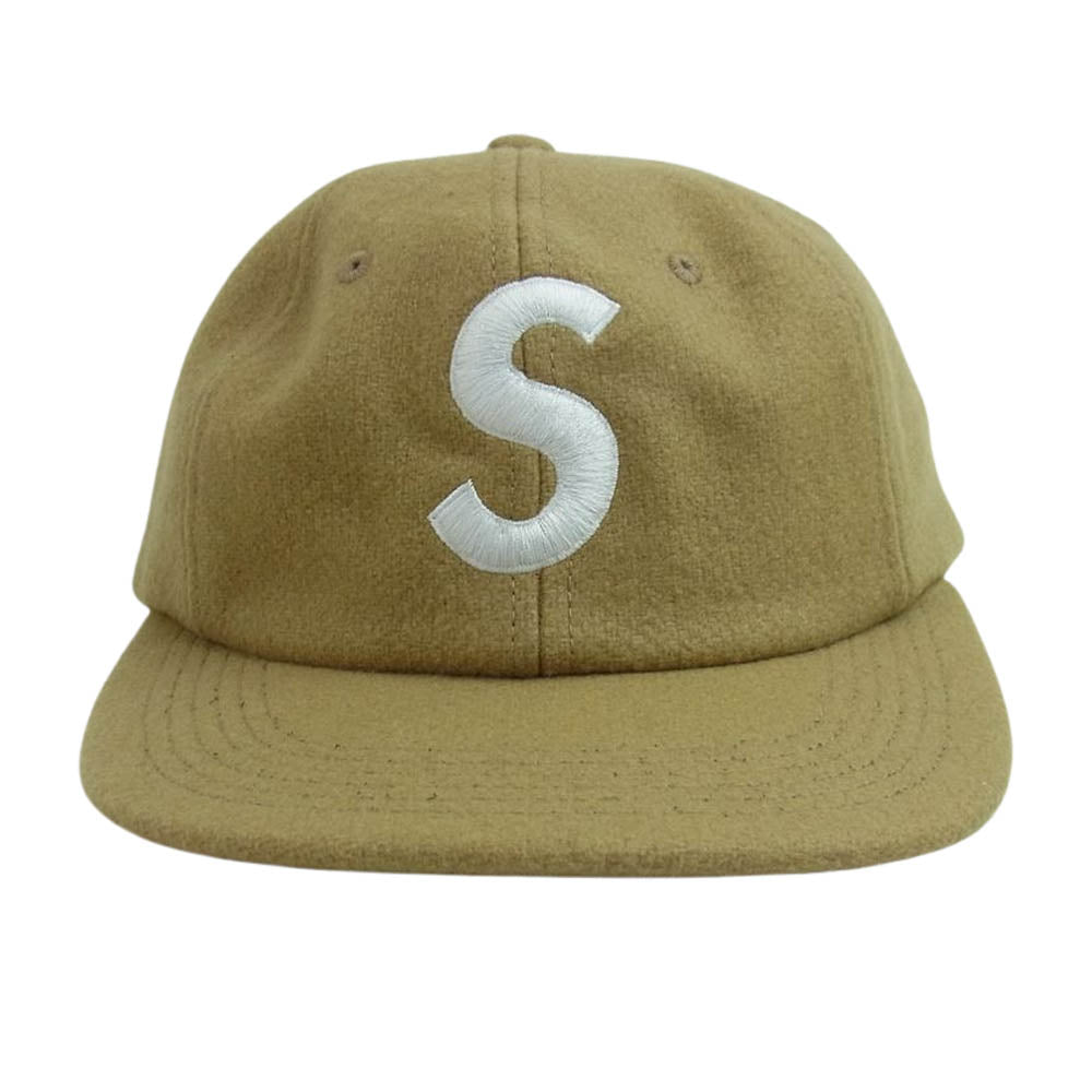 Supreme シュプリーム 15AW S Logo 6 Panel Cap 6 パネル キャップ ベージュ系【中古】