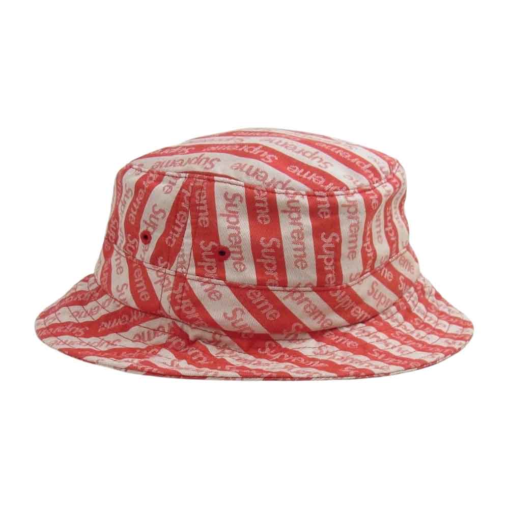 Supreme シュプリーム 14AW Jacuard Logo Crusher ジャガード ロゴ クラッシャー ハット マルチカラー系 MEDIUM/LARGE【中古】