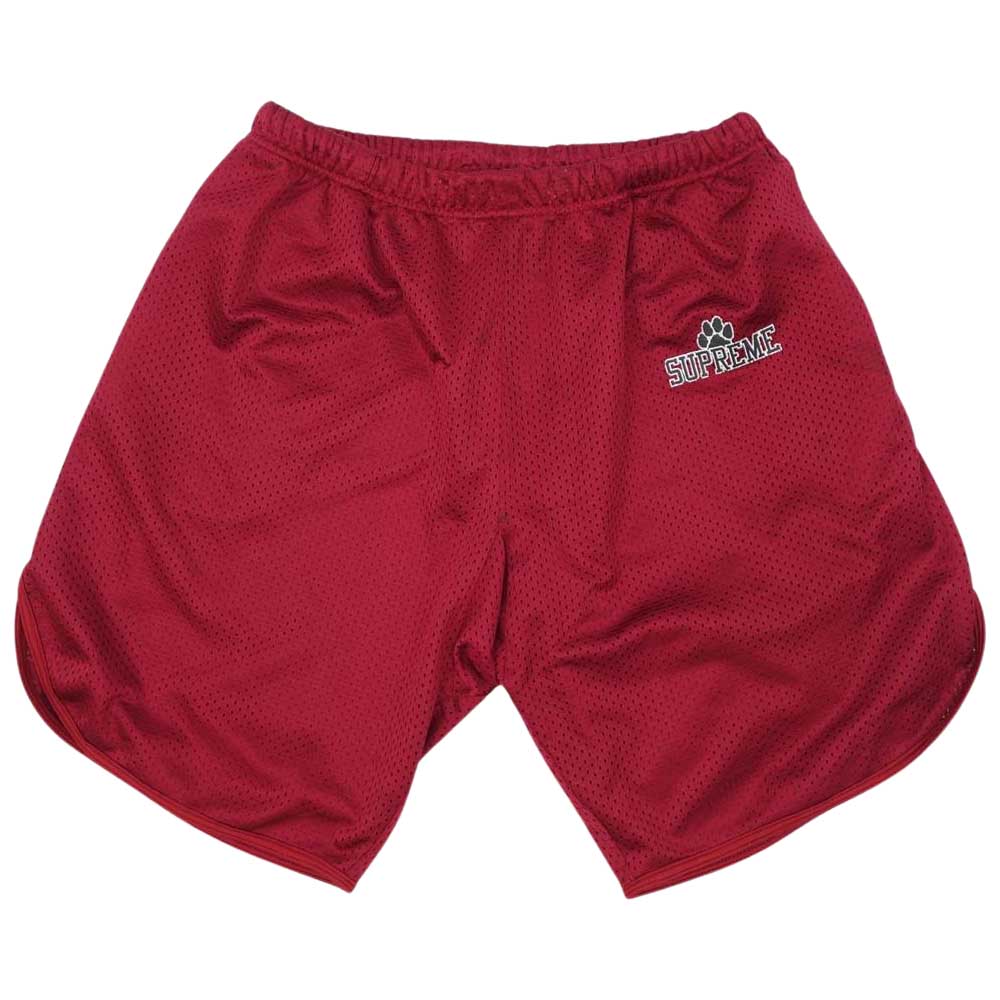Supreme シュプリーム 12SS Mesh Short メッシュ ショーツ レッド系 S【中古】