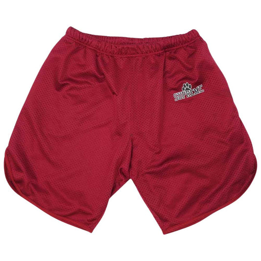 Supreme シュプリーム 12SS Mesh Short メッシュ ショーツ レッド系 S【中古】