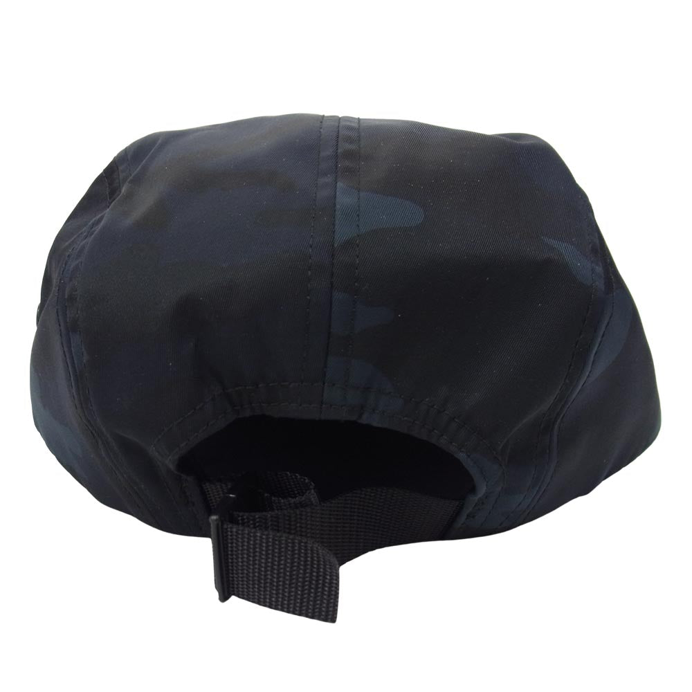 Supreme シュプリーム Nylon Camo Camp Cap ナイロン カモ キャンプ キャップ ネイビー系【中古】