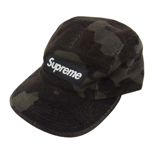 Supreme シュプリーム 19AW Camo Corduroy Camp Cap カモ コーデュロイ キャンプ キャップ マルチカラー系【中古】