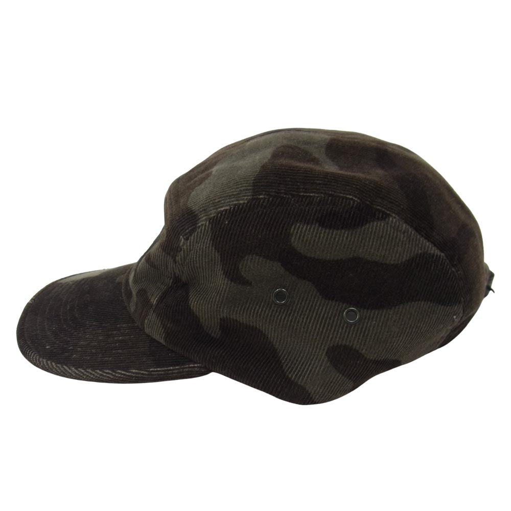 Supreme シュプリーム 19AW Camo Corduroy Camp Cap カモ コーデュロイ キャンプ キャップ マルチカラー系【中古】