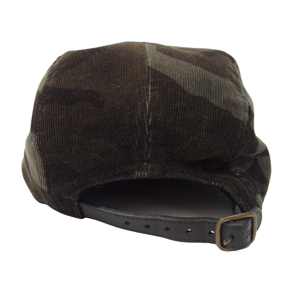 Supreme シュプリーム 19AW Camo Corduroy Camp Cap カモ コーデュロイ キャンプ キャップ マルチカラー系【中古】