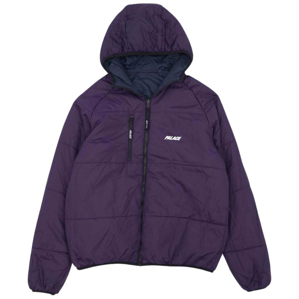 パレス スケートボード REVERSE THINSULATE LINER リバーシブル シンサレート 中綿 ジャケット ネイビー系 M【中古】