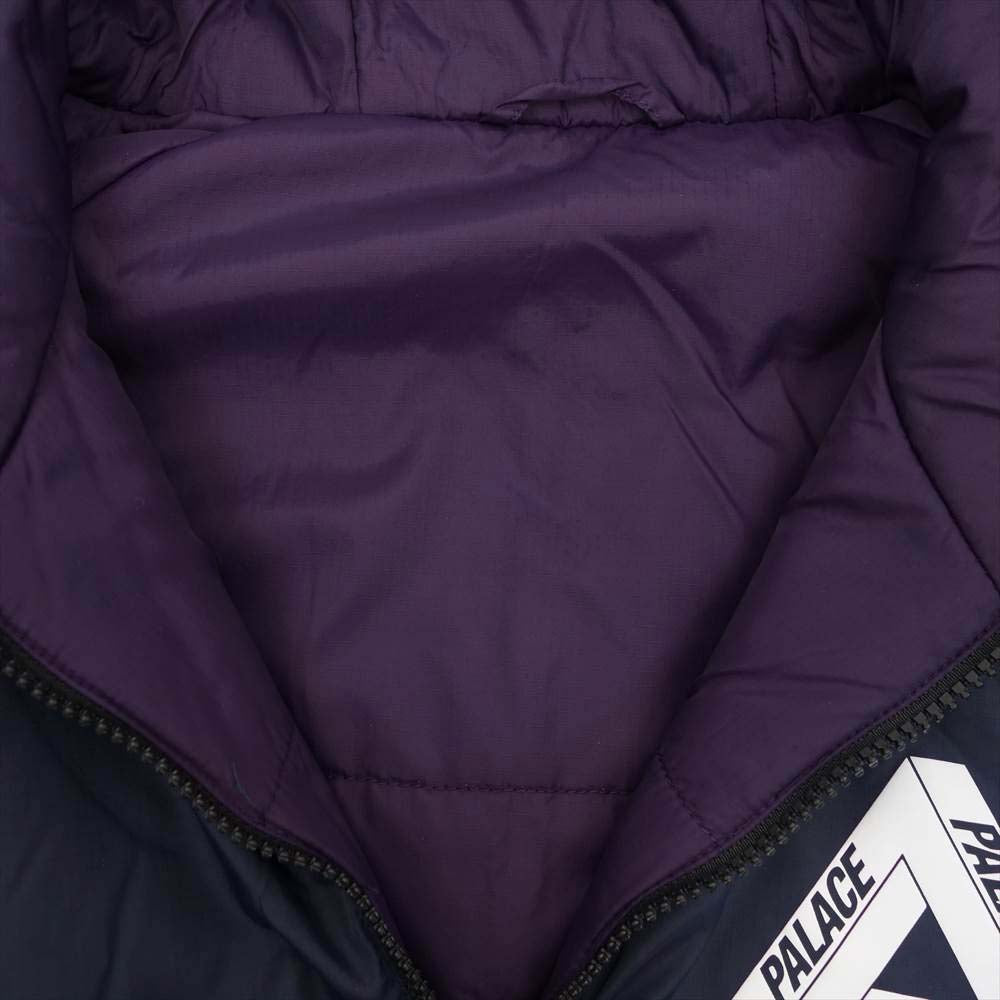 パレス スケートボード REVERSE THINSULATE LINER リバーシブル シンサレート 中綿 ジャケット ネイビー系 M【中古】