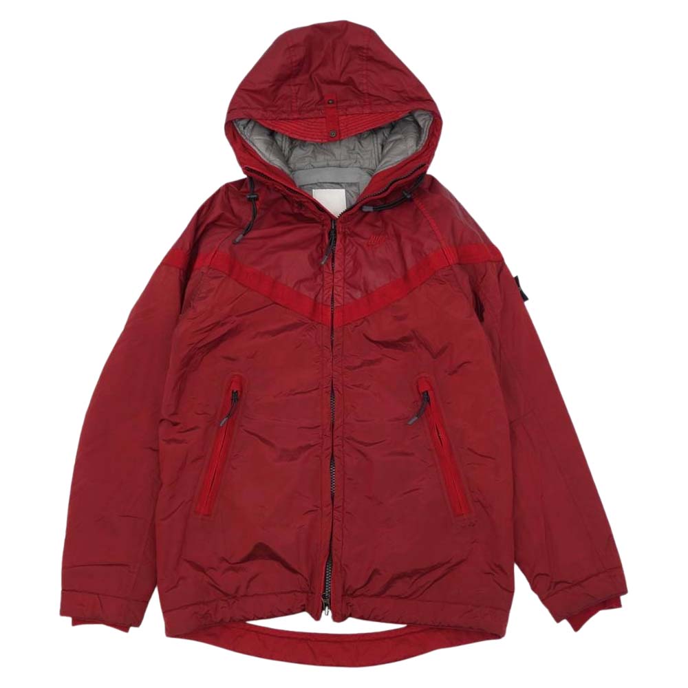 STONE ISLAND ストーンアイランド × NIKE PRIMALOFT JACKET ナイキ プリマロフト 中綿 ジャケット レッド系 S【中古】