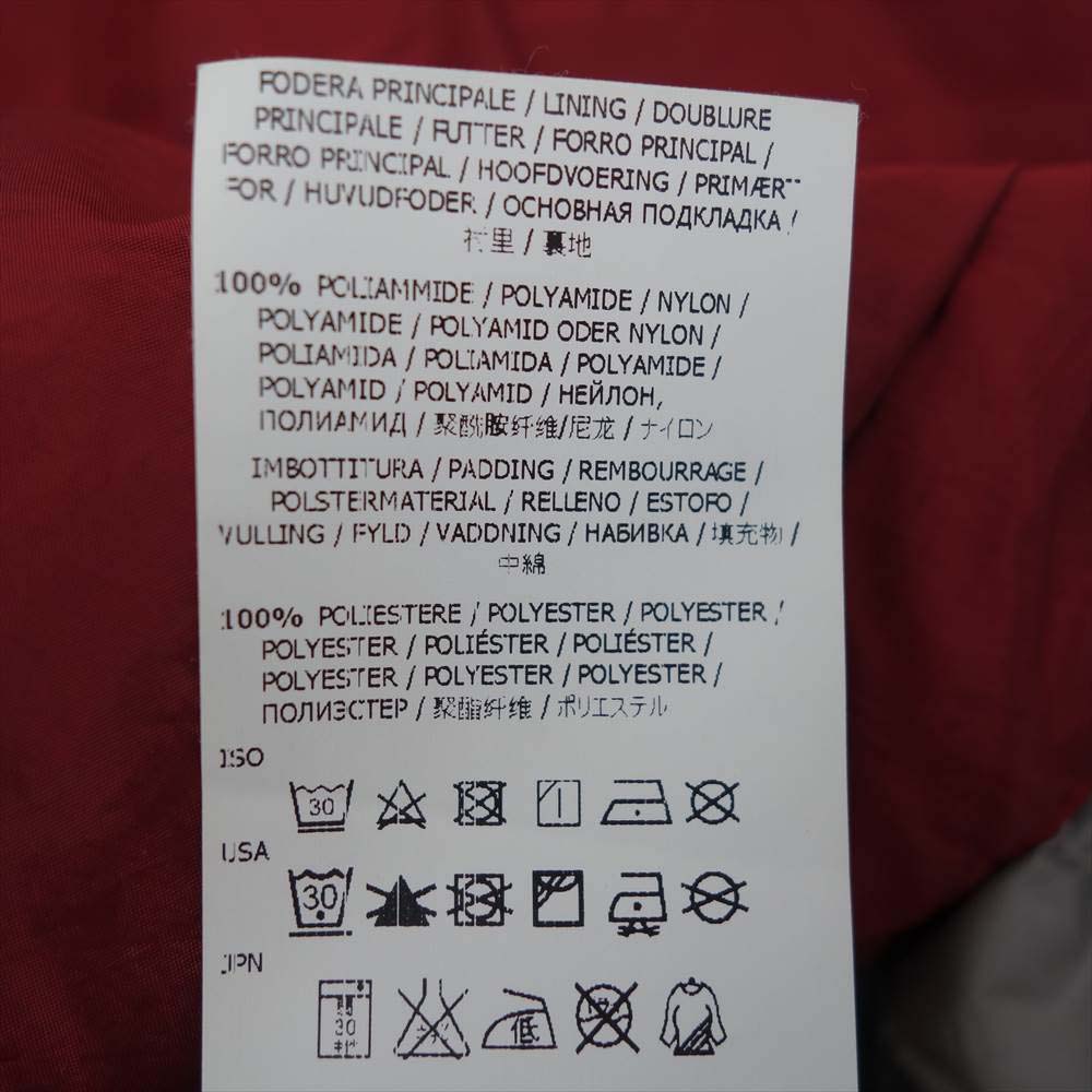 STONE ISLAND ストーンアイランド × NIKE PRIMALOFT JACKET ナイキ プリマロフト 中綿 ジャケット レッド系 S【中古】