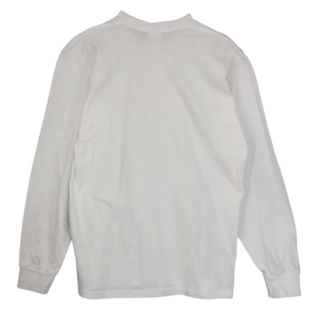 Supreme シュプリーム 20AW Box Logo L/S Tee ボックスロゴ 長袖 Tシャツ ホワイト系 M【美品】【中古】