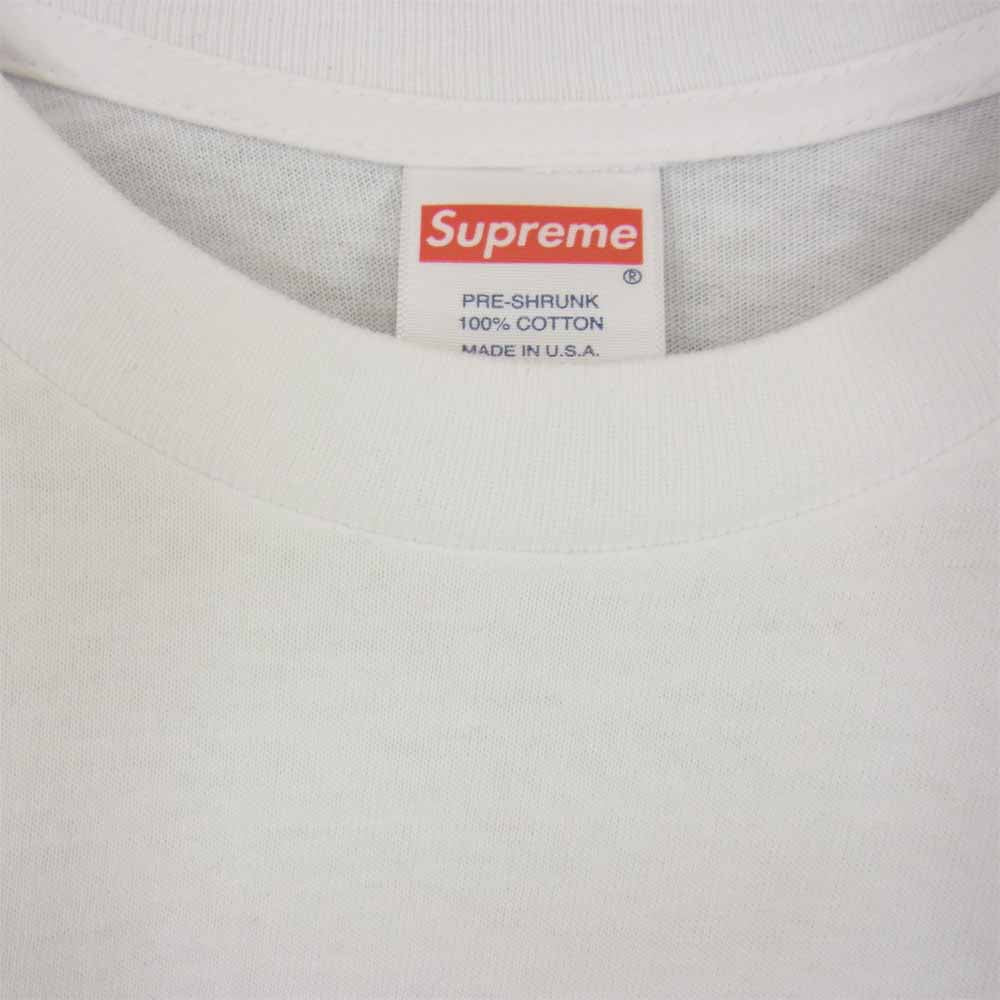 Supreme シュプリーム 20AW Box Logo L/S Tee ボックスロゴ 長袖 Tシャツ ホワイト系 M【美品】【中古】