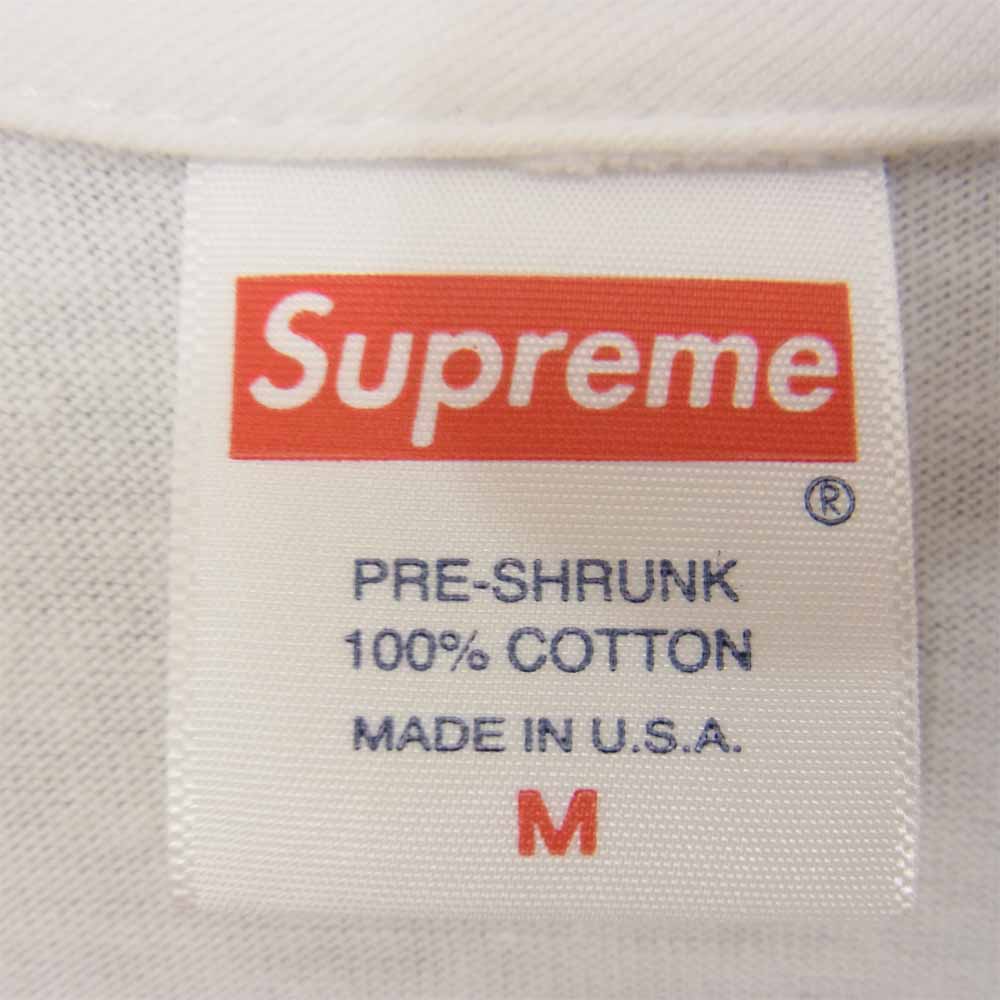 Supreme シュプリーム 20AW Box Logo L/S Tee ボックスロゴ 長袖 Tシャツ ホワイト系 M【美品】【中古】