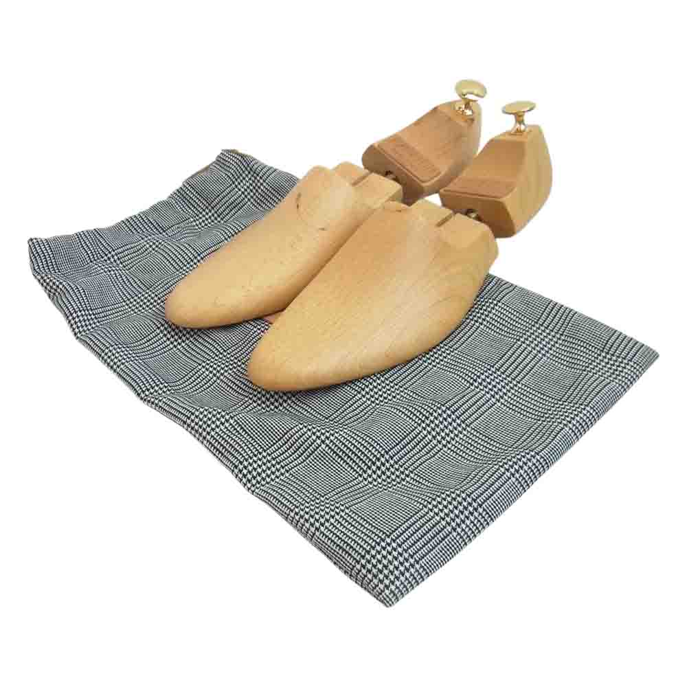 SCOTCH GRAIN スコッチグレイン IMPERIAL インペリアル 内羽根 ウィングチップ レザー シューズ ブラック系 24.5cm【中古】