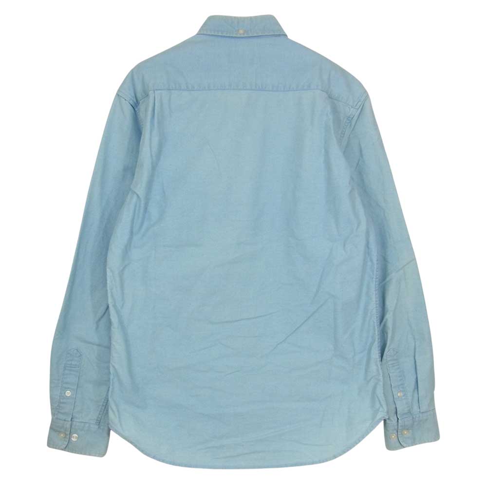 Supreme シュプリーム L/S Shirt 胸ポケット ボタンダウンシャツ ブルー ブルー系 S【中古】