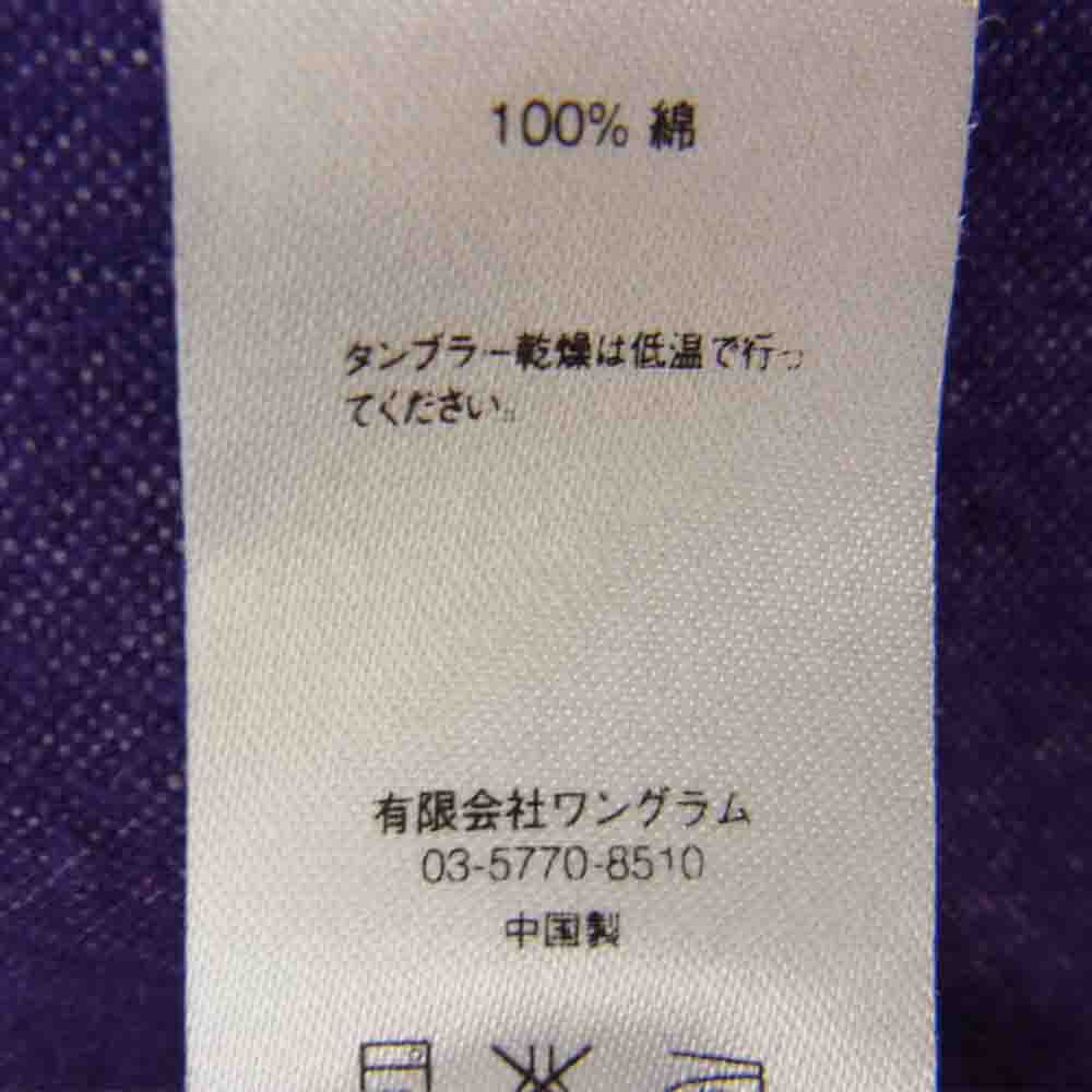 Supreme シュプリーム L/S Shirt 胸ポケット ボタンダウンシャツ パープル パープル系 S【中古】