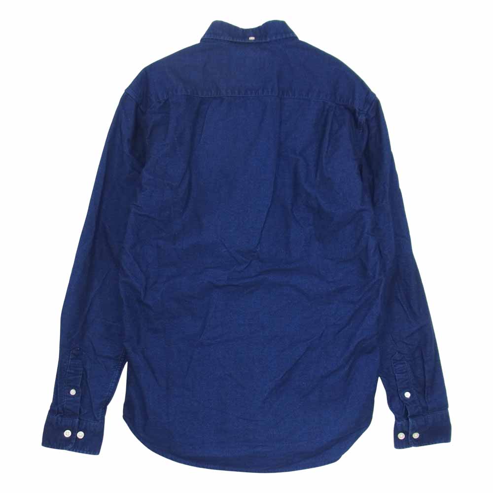 Supreme シュプリーム L/S Shirt 胸ポケット ボタンダウンシャツ ネイビー ネイビー系 S【中古】