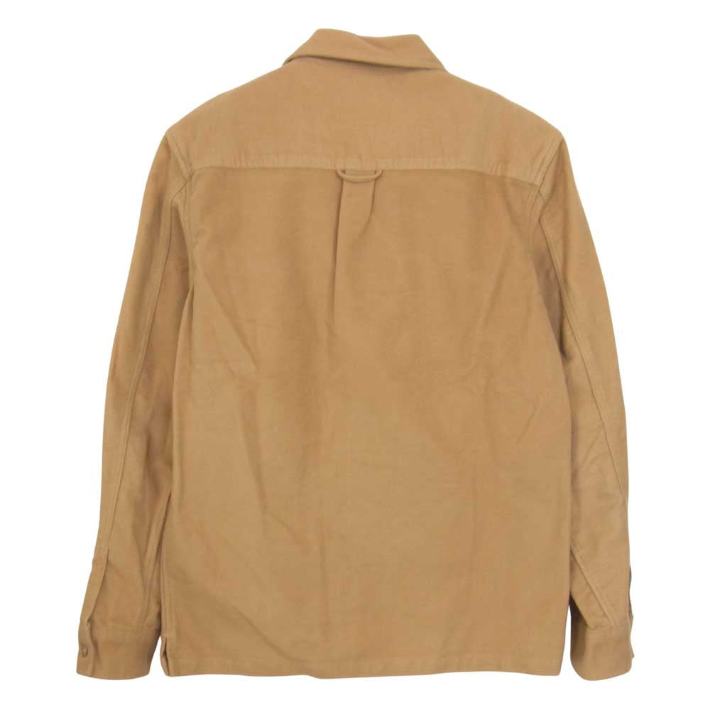 Supreme シュプリーム 16AW Moleskin Field Shirt モールスキン フィールドシャツ  ブラウン ライトブラウン系 S【中古】