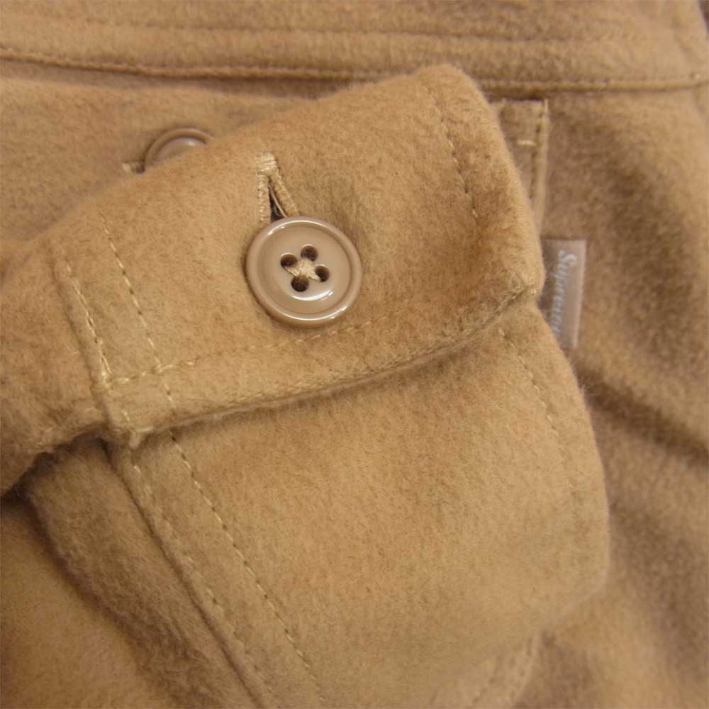 Supreme シュプリーム 16AW Moleskin Field Shirt モールスキン フィールドシャツ  ブラウン ライトブラウン系 S【中古】