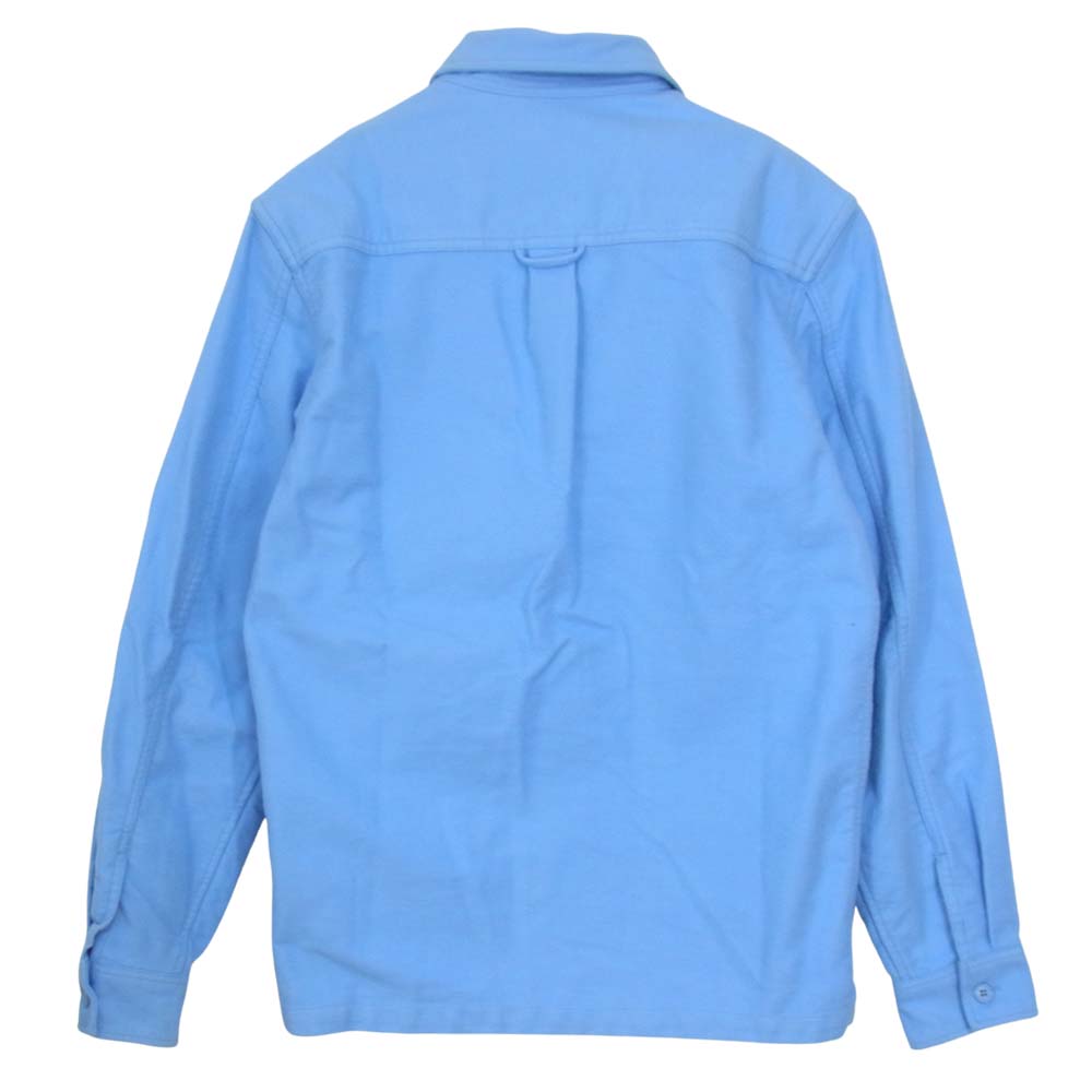 Supreme シュプリーム 16AW Moleskin Field Shirt モールスキン フィールドシャツ  ブルー ライトブルー系 S【中古】