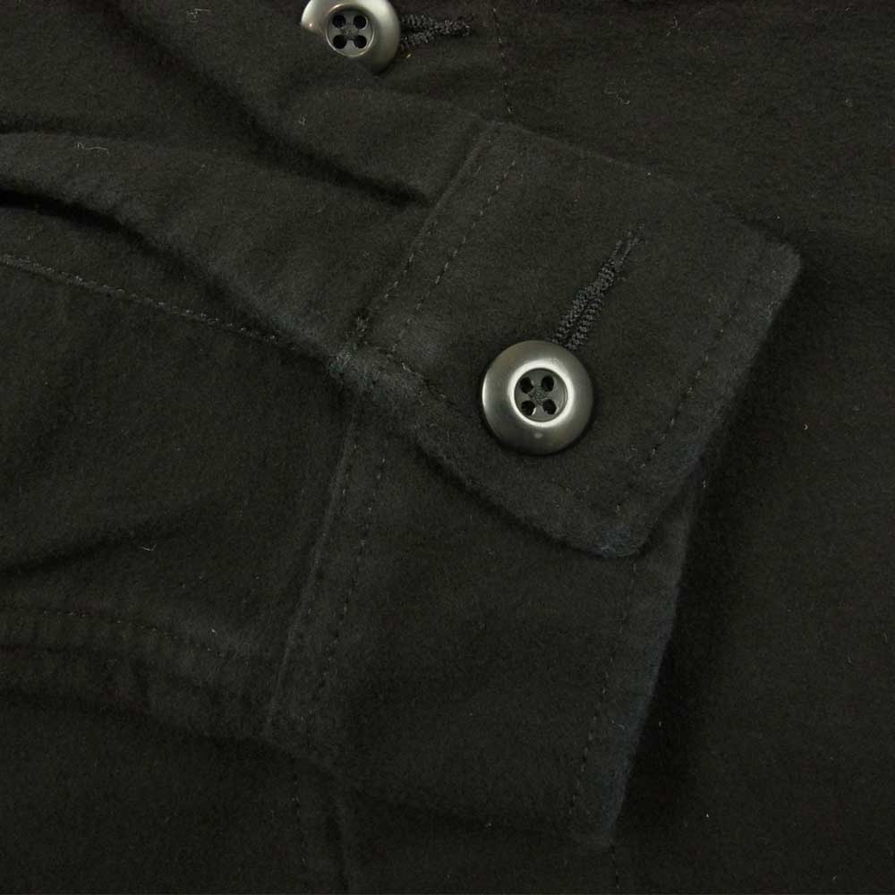 Supreme シュプリーム 15AW Moleskin Army Shirt モールスキン アーミー シャツ ブラック ブラック系 S【中古】