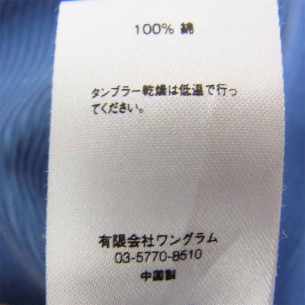 Supreme シュプリーム 16AW Corduroy Shirt コーデュロイ シャツ ブルー ブルー系 M【中古】