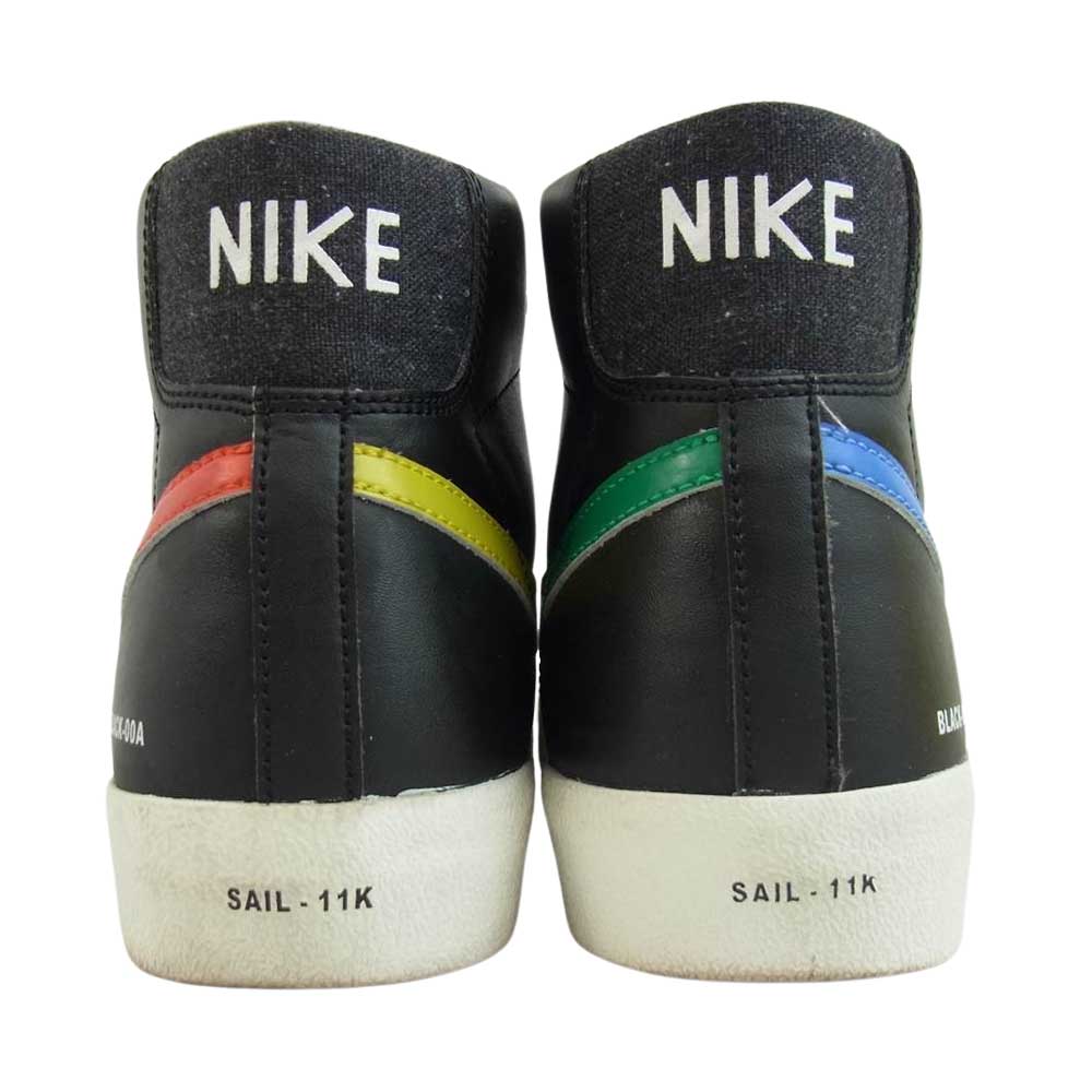 NIKE ナイキ DA2142 046 BLAZER MID 77 ブレーザー ミッド スニーカー ブラック系 29cm【中古】