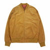 Supreme シュプリーム 12SS Suede Bomber Jacket スエード レザー ボンバー ジャケット ベージュ系 S【中古】