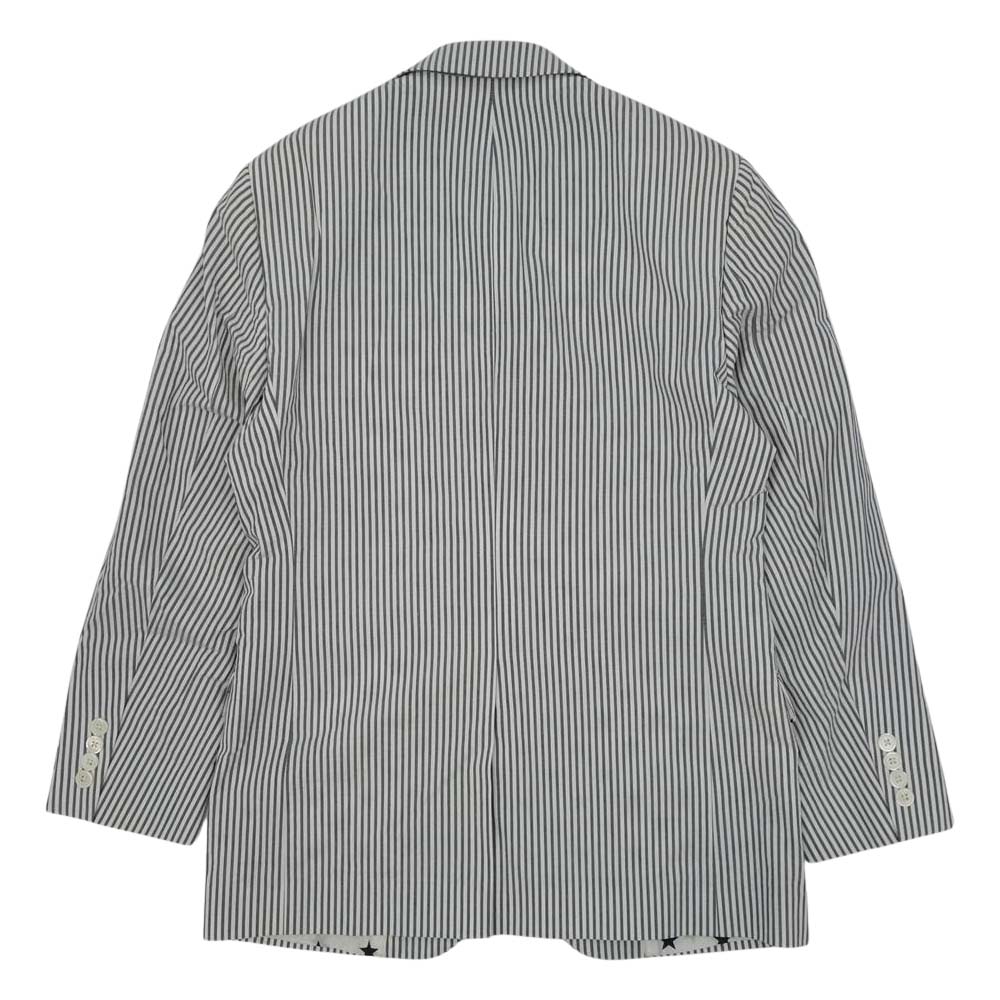 Supreme シュプリーム 14SS × Brooks Brothers ブルックスブラザーズ Seersucker Suit シアサッカー スーツ セットアップ グレー系 ホワイト系【中古】