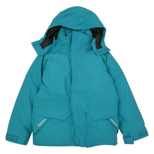 Supreme シュプリーム 15AW Uptown Down Parka アップタウン 700fill ダウン パーカ ジャケット ライトブルー系 S【中古】