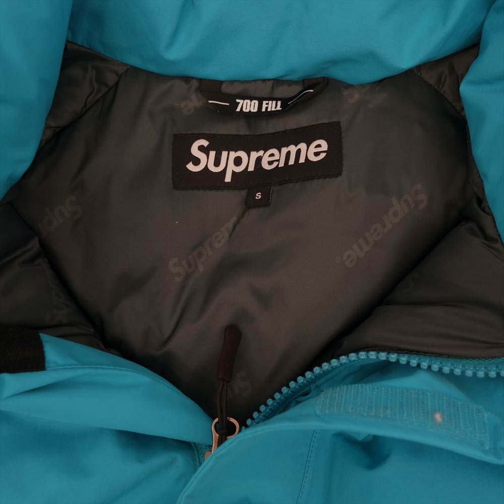 Supreme シュプリーム 15AW Uptown Down Parka アップタウン 700fill ダウン パーカ ジャケット ライトブルー系 S【中古】