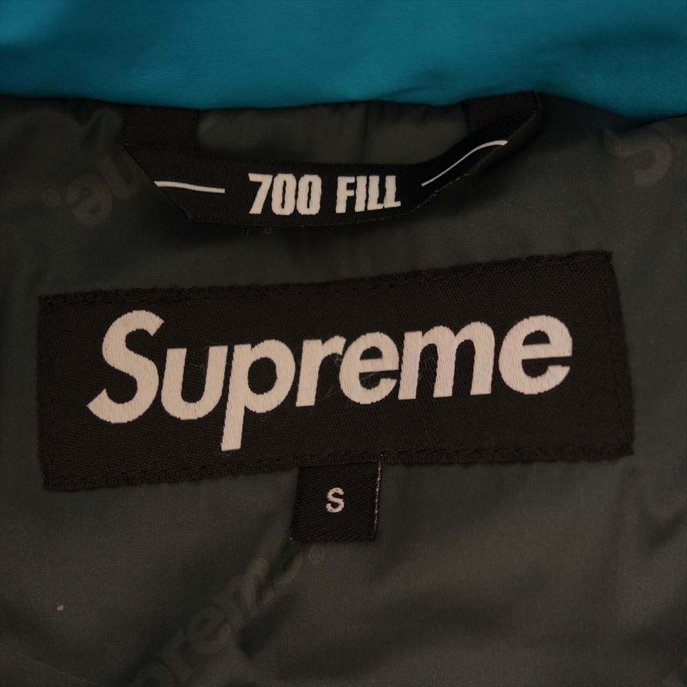 Supreme シュプリーム 15AW Uptown Down Parka アップタウン 700fill ダウン パーカ ジャケット ライトブルー系 S【中古】